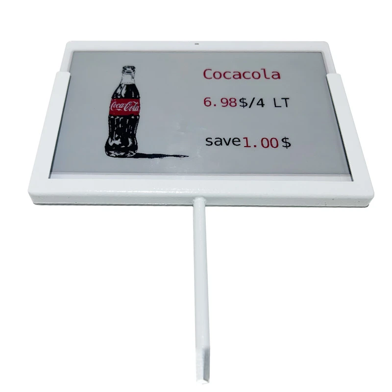 7.3-intshi Electronic Price Tag Metal Square Port