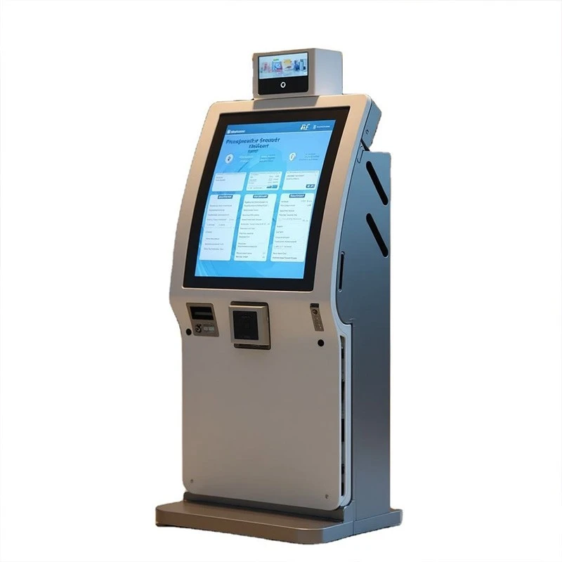 Self Service Reception Interactive Kiosks Solutions Display